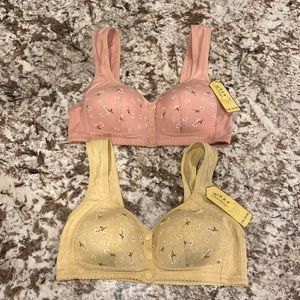 Front Closure No Wire Bra